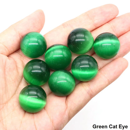 20mm Black Agate Balls Natural Stone Sphere Healing Crystal Amethyst Energy Globe for DIY Jewelry Specimen Collection Home Decor
