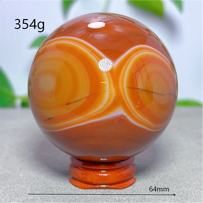 Sardonyx & Carnelian Sphere
