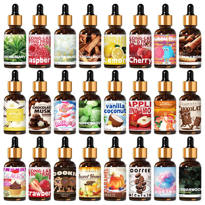 36 Type 30ml Fragrance Oils Long Lasting Scents For Humidifier/Diffusers Holiday Gifts For Friends