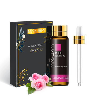 Support Dropshipping 10ML Lavender Rose Eucalyptus Jasmine Vanilla Mint Sandalwood Tea Tree Orange Diffuser Aroma Essential Oil