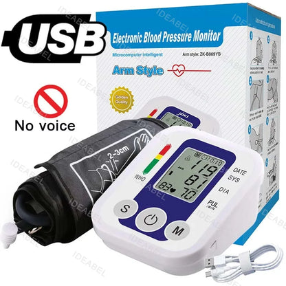 Digital  Blood Pressure and Heart Rate Pulse Meter