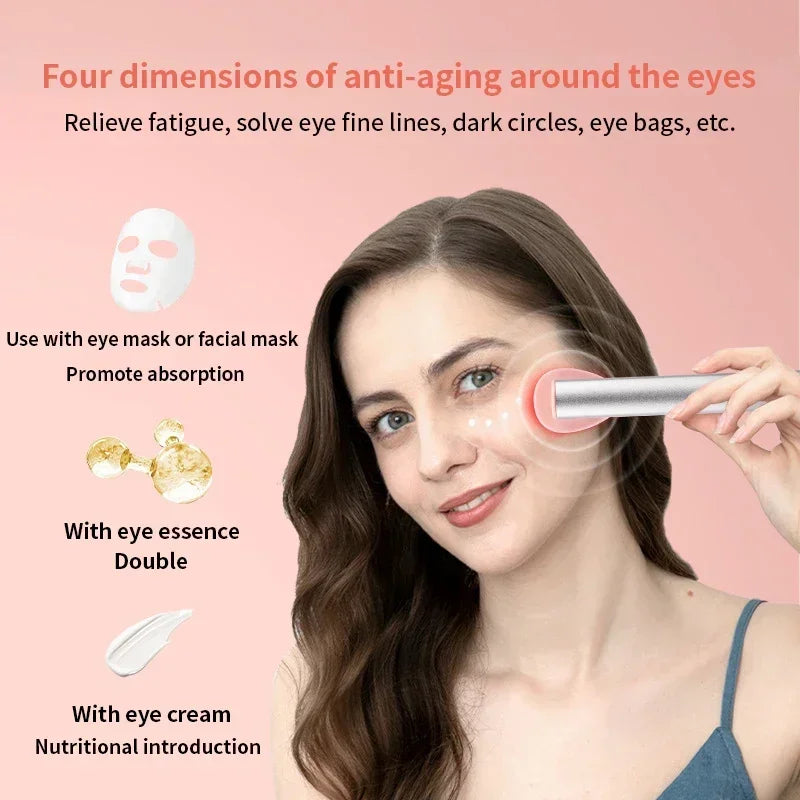Eye Massager  Anti Wrinkle Skin Lifting Relax Eyes Bags Dark Circles