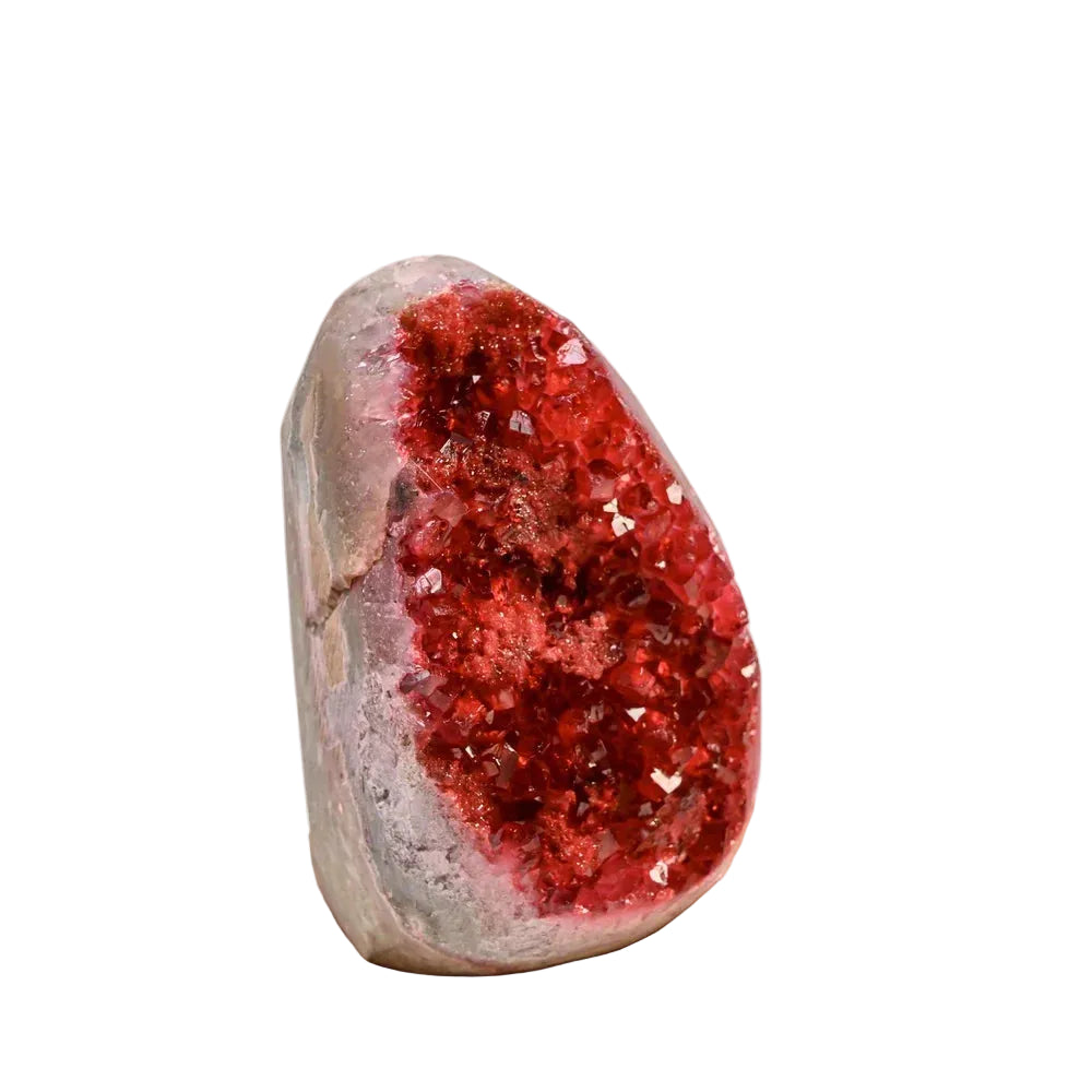 Red Amethyst Geode – Reiki & Home Décor