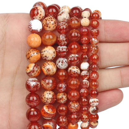 Natural Yooperlite Stone Beads for Jewelry Making