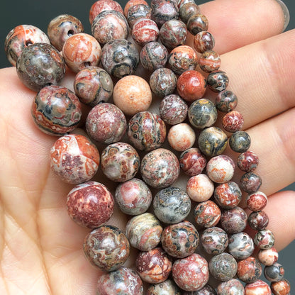 Natural Yooperlite Stone Beads for Jewelry Making