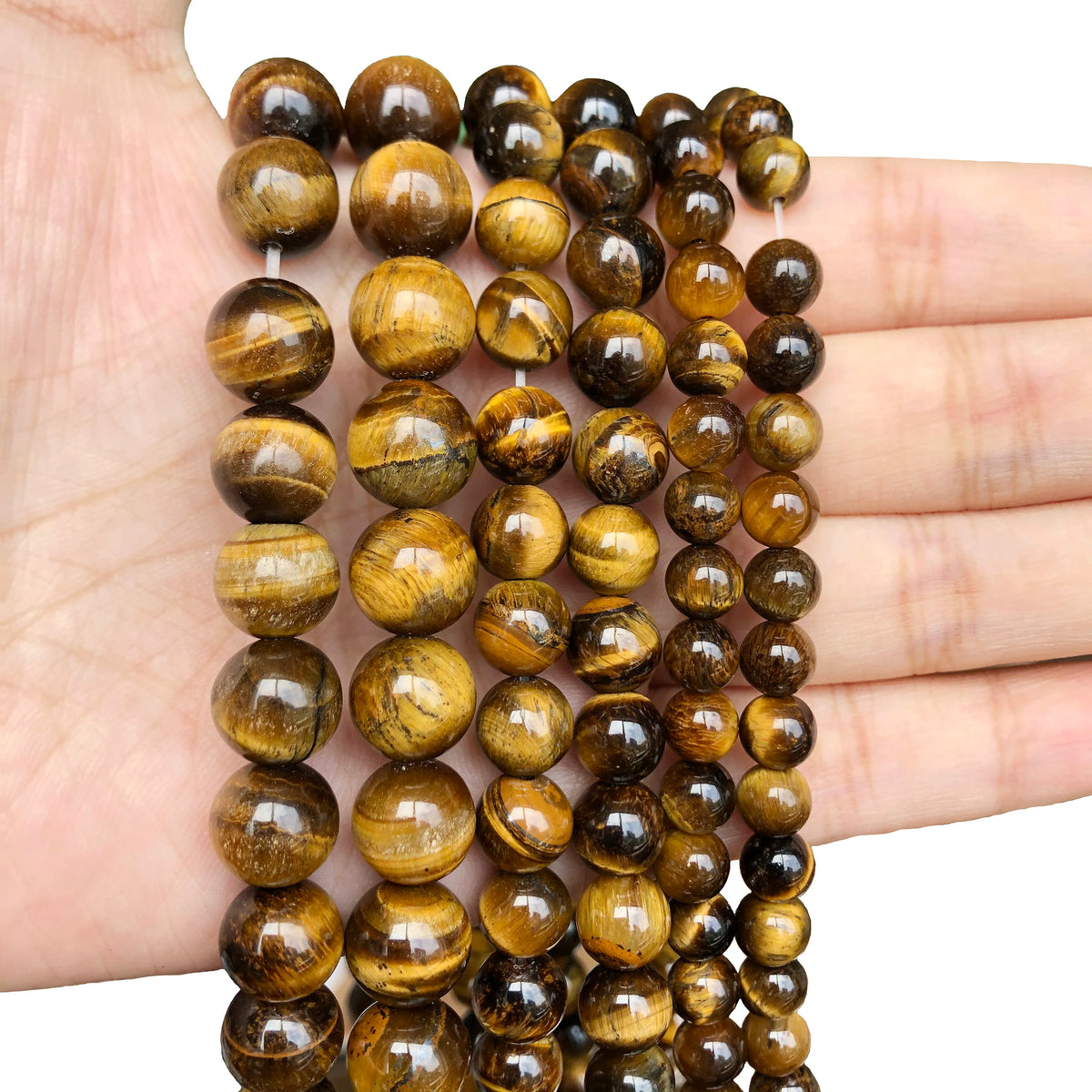 Natural Yooperlite Stone Beads for Jewelry Making