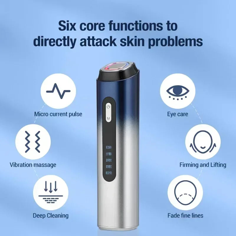 Red Blue light  Radio Frequency  Lift Firming Lines Age Skin Rejuvenation