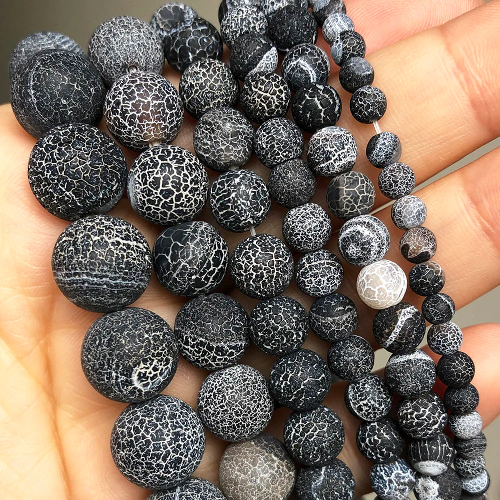 Natural Yooperlite Stone Beads for Jewelry Making