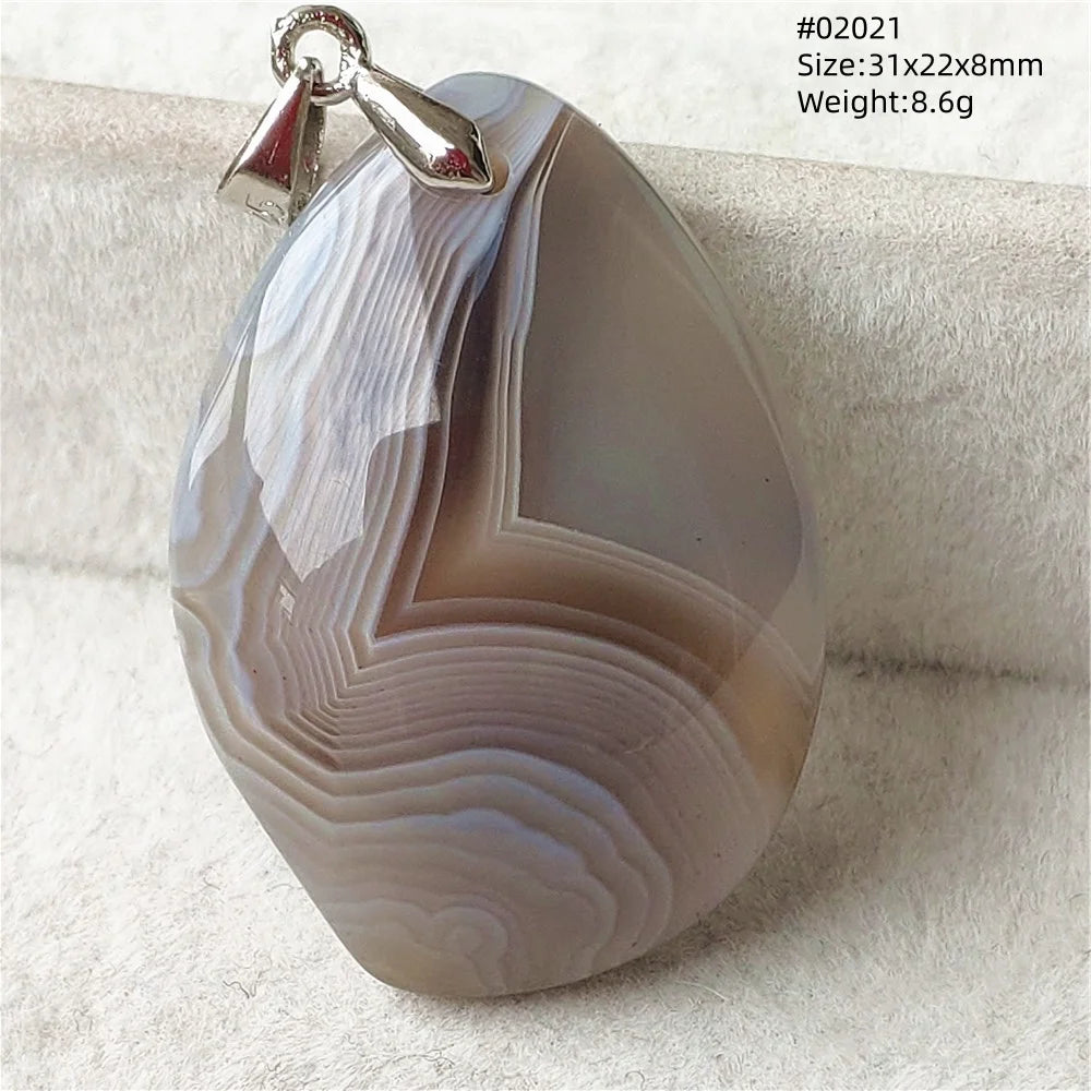 Natural Black Persian Agate Pendant Necklace Eye Women Men Jewelry Rare Fashion Gemstone Pink Agate Necklace AAAAAA