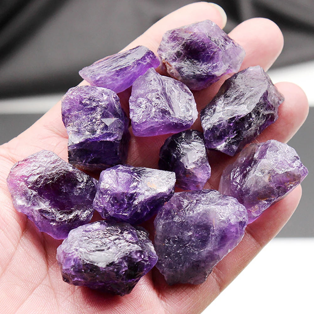 Natural Crystal Raw Stone Set Rose Quartz Irregular Ore Mineral Specimen Aquarium Decoration Home Decor Gift Fragrant Stone