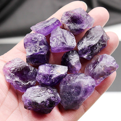 Natural Crystal Raw Stone Set Rose Quartz Irregular Ore Mineral Specimen Aquarium Decoration Home Decor Gift Fragrant Stone