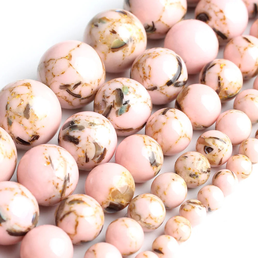 Natural Yooperlite Stone Beads for Jewelry Making