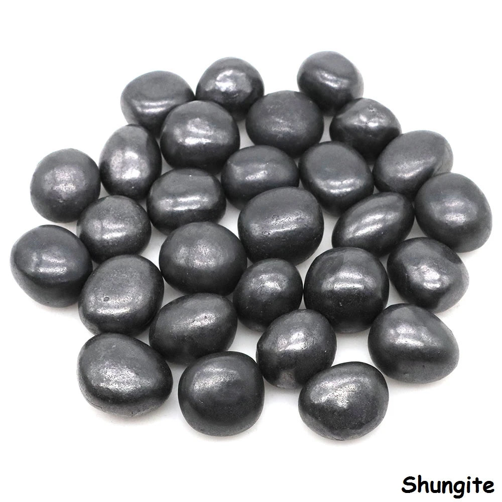 Natural Black Tourmaline Irregular Tumbled Stone Reiki Healing Crystal Energy Quartz Mineral Specimen Aquarium Home Garden Decor