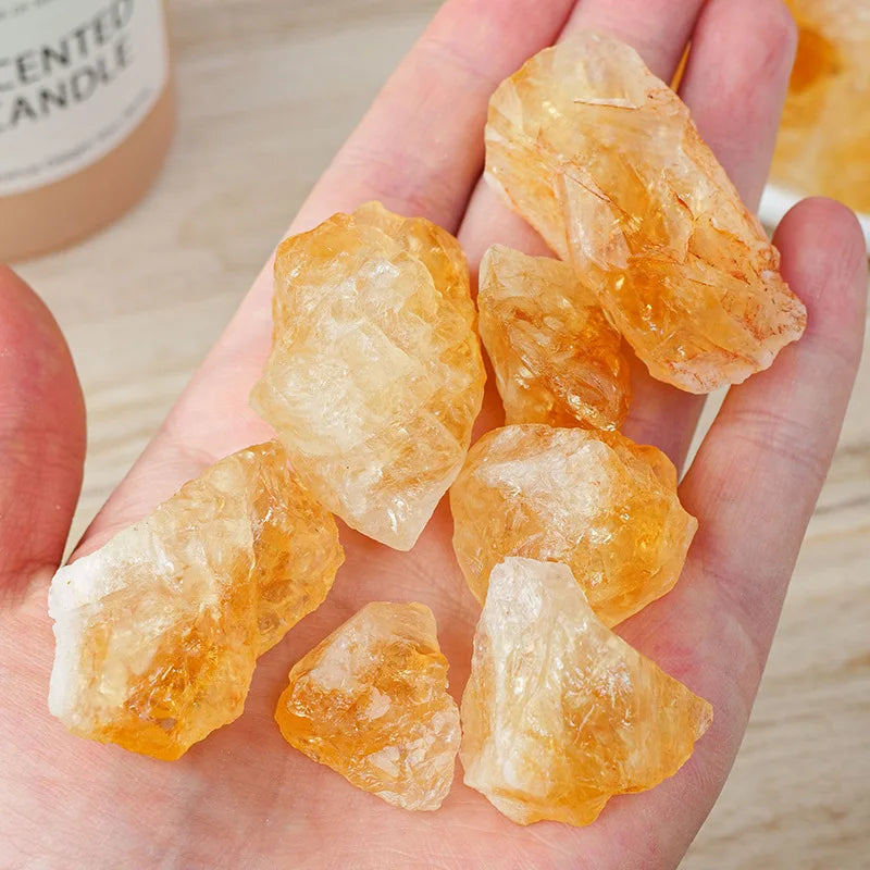 Natural Crystal Raw Stone Set Rose Quartz Irregular Ore Mineral Specimen Aquarium Decoration Home Decor Gift Fragrant Stone