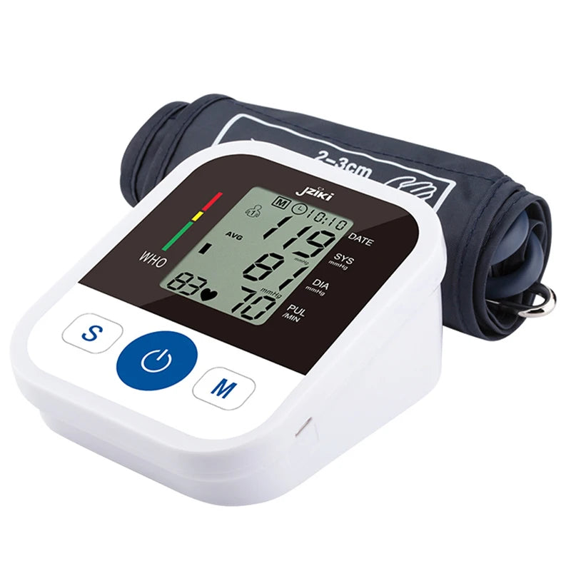 Digital  Blood Pressure and Heart Rate Pulse Meter