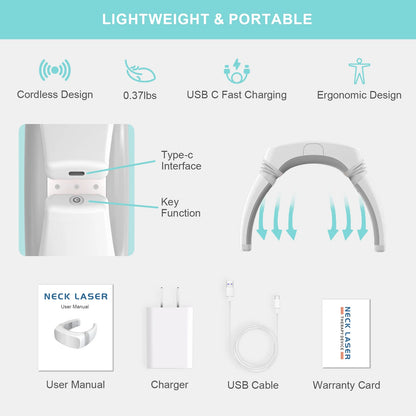Cold Laser Therapy Device for Neck shouder  Pain Relief
