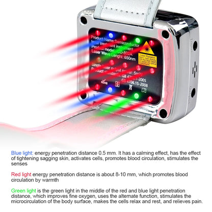 Laser Wrist Watch Hypertension  Diabetes  Rhinitis Sinusitis
