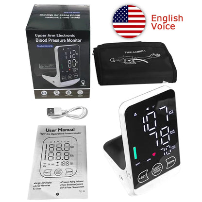 Large Display Screen  Arm Blood Pressure Monitor Digital