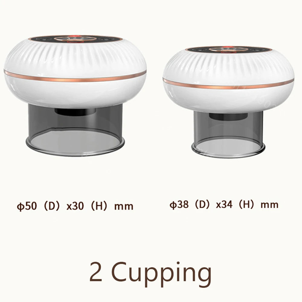 Heating  Vacuum Cupping Massage Fatigue Relieve