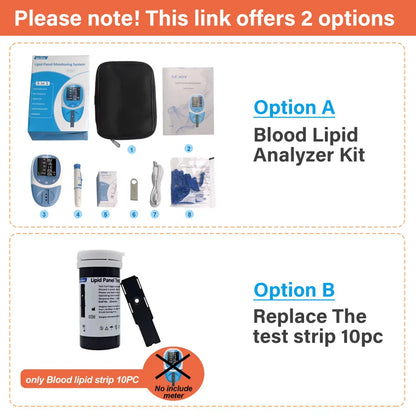 Cholesterol Test Kit | Blood Lipid Monitoring Device