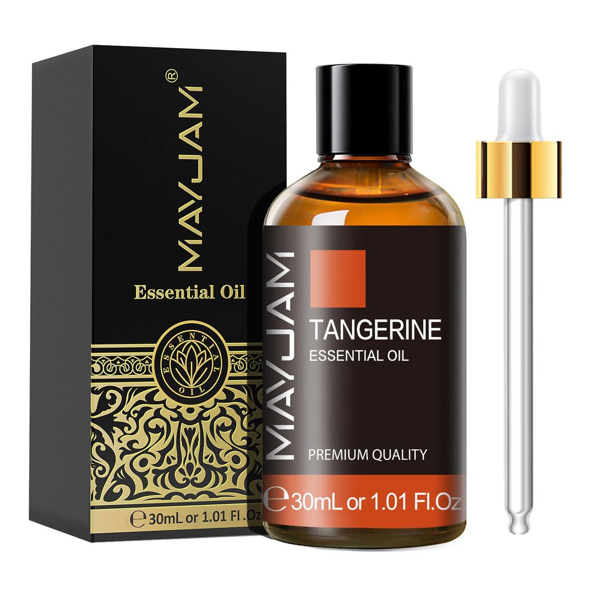 MAYJAM 1PCS 30ML Aromatherapy Essential Oil Lavender Vanilla Jasmine Eucalyptus Peppermint Aroma Oil for Diffuser Candle Soap