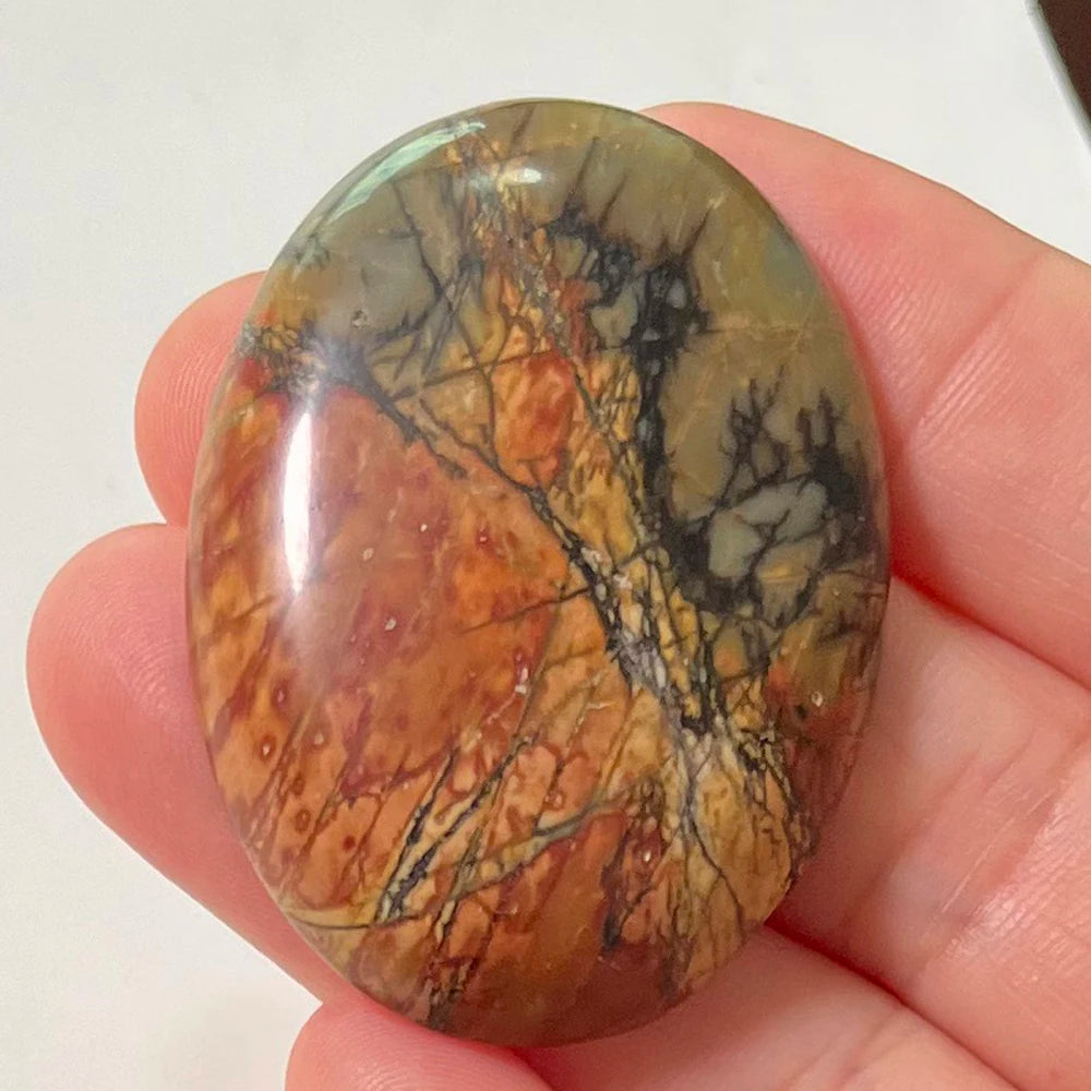 1Pcs 40x30MM Oval CAB Cabochon For Making Pendant Natural Stone Bead  Tiger Eye Onyx Opal Onyx Pink Crystal Quartz Cabochon