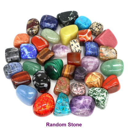 Red Inclusions Natural Tumbled Stones Healing Crystal Quartz Mineral Specimen Meditation Gemstones Tank Aquarium Home Decoration