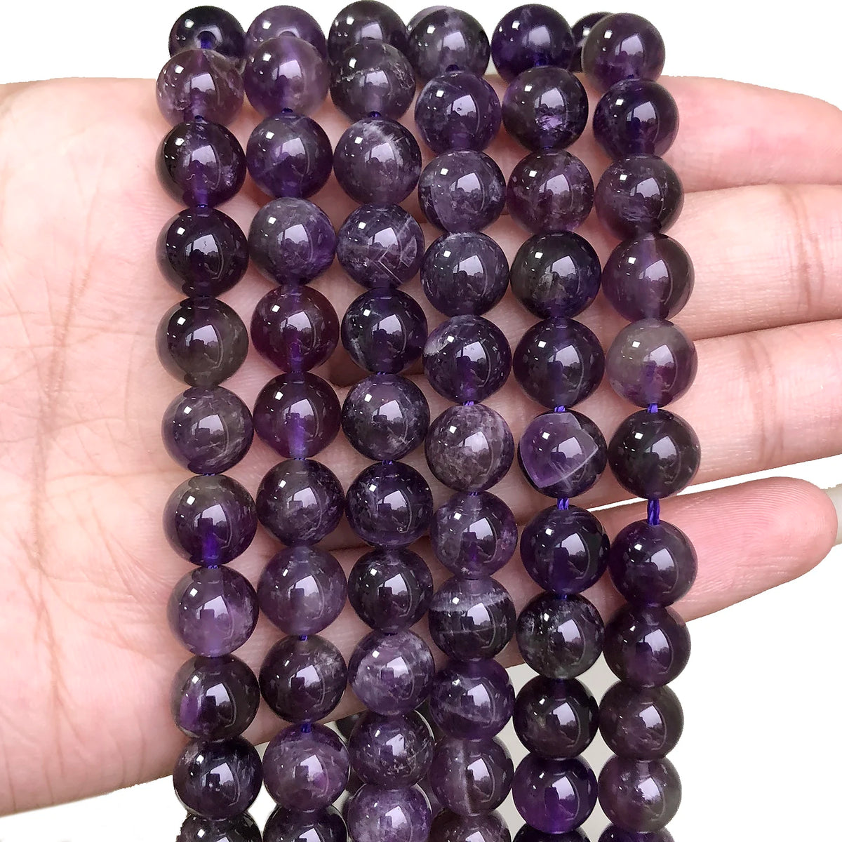 Natural Yooperlite Stone Beads for Jewelry Making