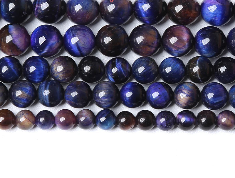 Natural Tiger Eye Beads for Jewelry Making