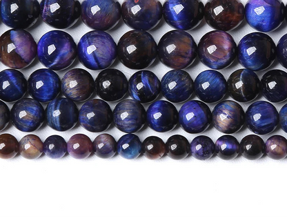 Natural Tiger Eye Beads for Jewelry Making
