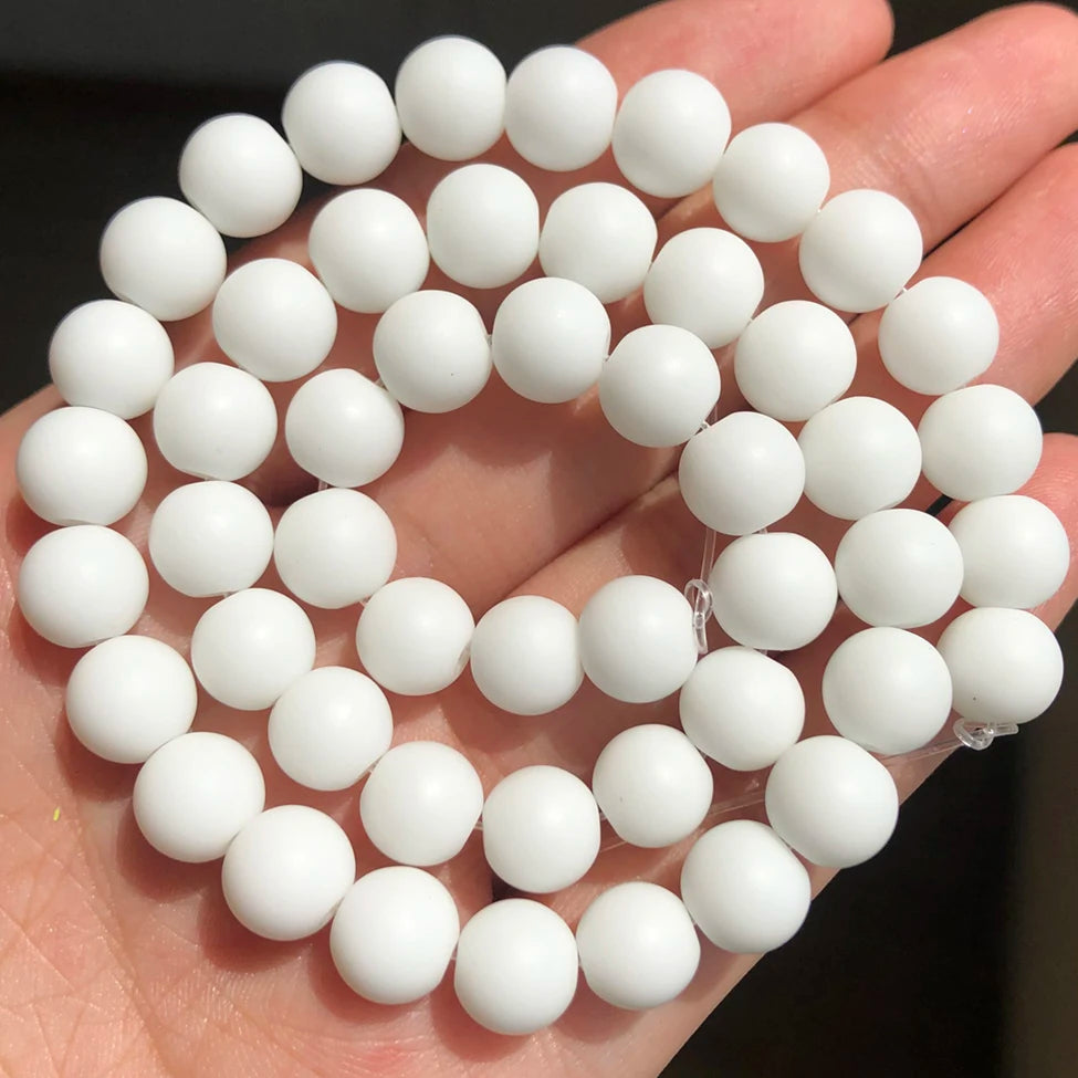 Natural Black Lava Stone Beads – Jewelry Making