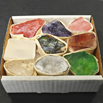 Natural Crystal Raw Stone Set Rose Quartz Irregular Ore Mineral Specimen Aquarium Decoration Home Decor Gift Fragrant Stone