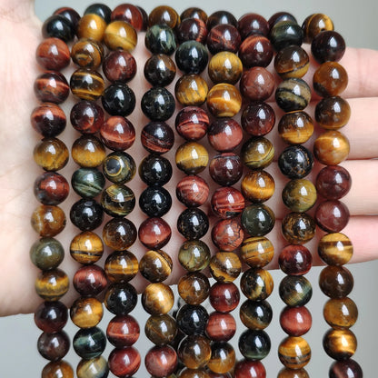 Natural Yooperlite Stone Beads for Jewelry Making