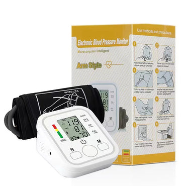 Heart Beat Rate Pulse  Backlight Automatic Home Blood Pressure