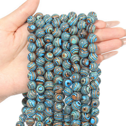 Natural Yooperlite Stone Beads for Jewelry Making