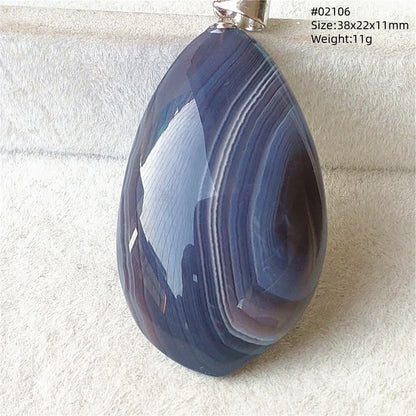 Natural Black Persian Agate Pendant Necklace Eye Women Men Jewelry Rare Fashion Gemstone Pink Agate Necklace AAAAAA