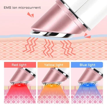 Hot  Microcurrent Face Lifting Device Red Ligh tEye Massager
