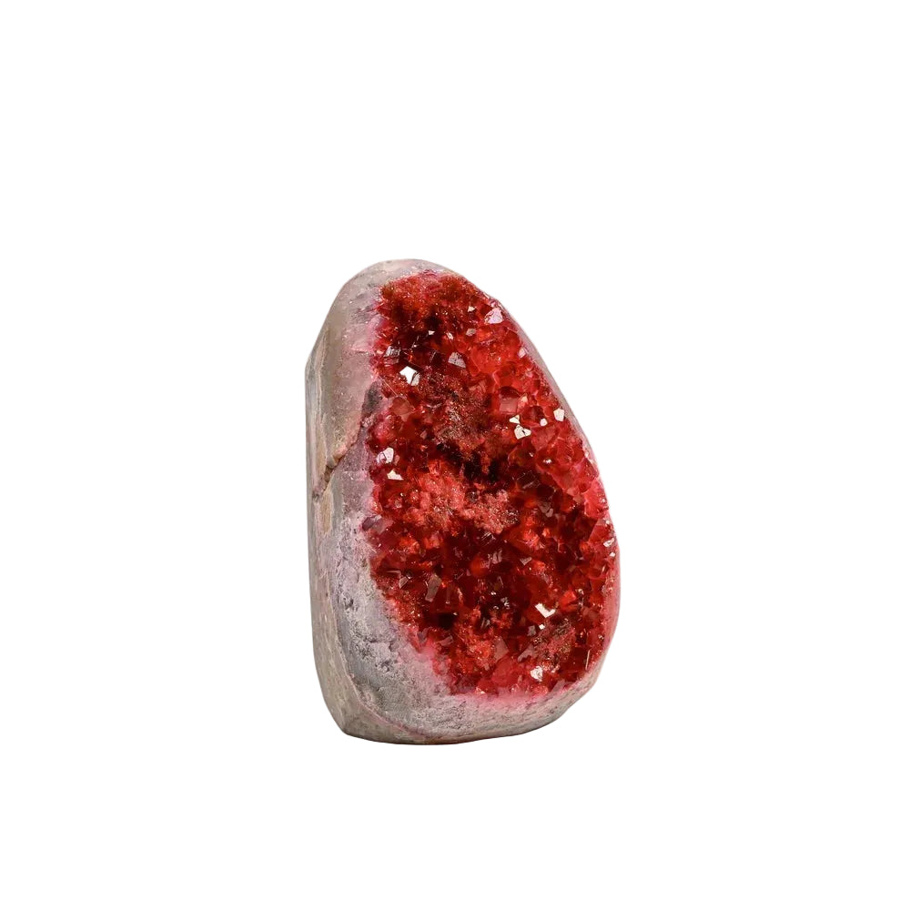 Red Amethyst Geode – Reiki & Home Décor