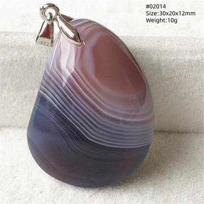 Natural Black Persian Agate Pendant Necklace Eye Women Men Jewelry Rare Fashion Gemstone Pink Agate Necklace AAAAAA