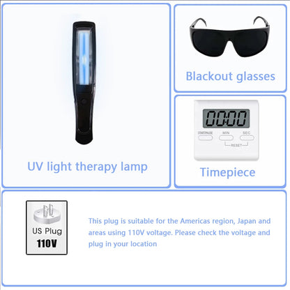 Uvb Lamp Therapy  for Vitiligo Psoriasis Eczema