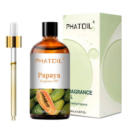 PHATOIL 100ml Aromatherapy Fragrance Oil Coconut & Vanilla Strawberry Cherry Lemon 1/2/3pcs Aroma Oil For Diffuser Candle Making