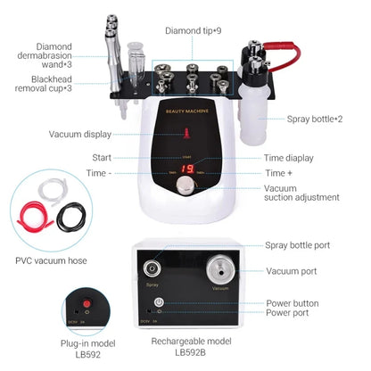 Diamond  Machine Microdermabrasion  Exfoliation Face Peeling