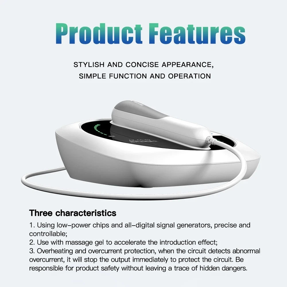 Ultrasound laser Physiotherapy Massage Device  for Muscle pain