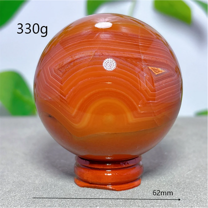 Sardonyx & Carnelian Sphere