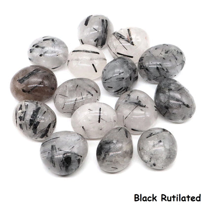 Natural Black Tourmaline Irregular Tumbled Stone Reiki Healing Crystal Energy Quartz Mineral Specimen Aquarium Home Garden Decor