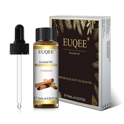 EUQEE 10ml Pure Natural Essential Oil Lavender Jasmine Eucalyptus Vanilla Sandalwood Sweet Orange Lemon Oregano Neroli Fragrance