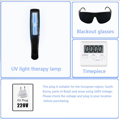 Uvb Lamp Therapy  for Vitiligo Psoriasis Eczema