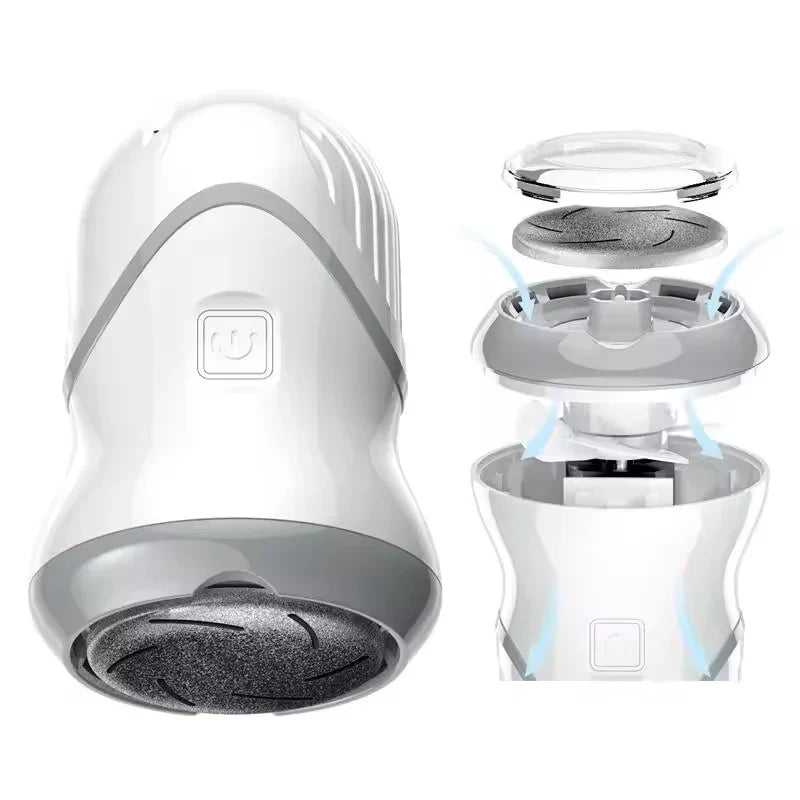 Electric Foot Grinder Callus Remover  Softens Feet  Restores Smoothness Effortlessly! - WiseWell.Shop