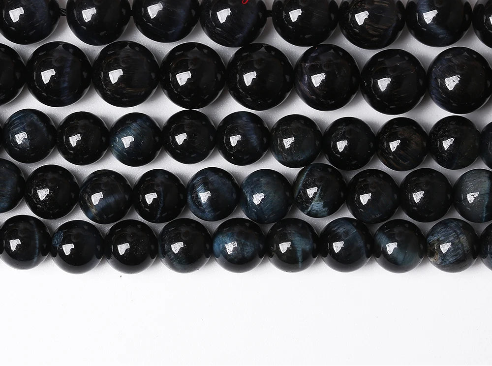 Natural Tiger Eye Beads for Jewelry Making