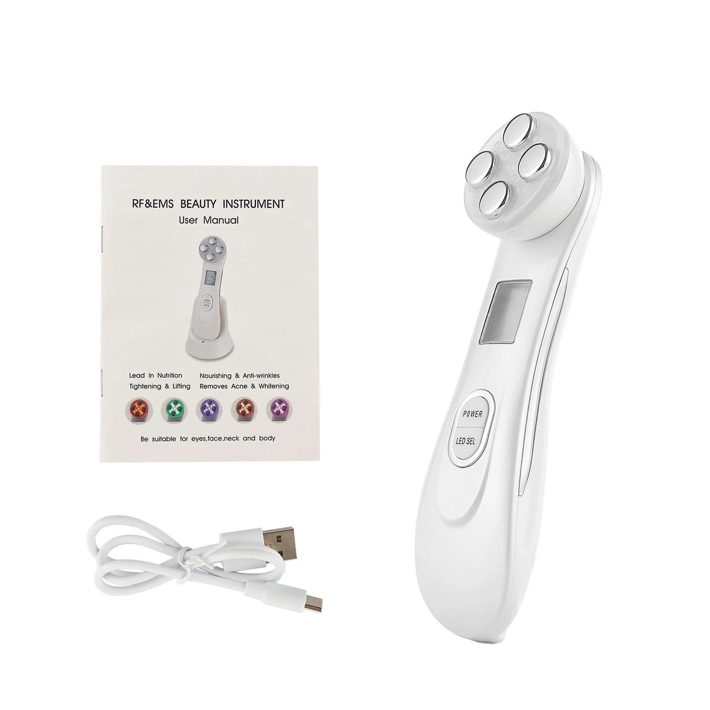 Electroporation Photon Device Skin Lifting Tighten Anti-Wrinkle